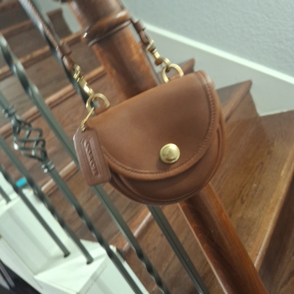 COACH VTG Mini Crossbody Brown  #9826 USA - Picture 1 of 16